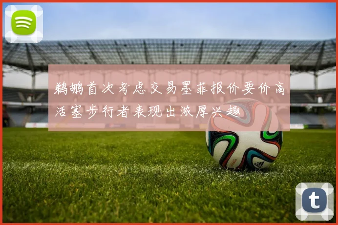 鹈鹕首次考虑交易墨菲报价要价高活塞步行者表现出浓厚兴趣